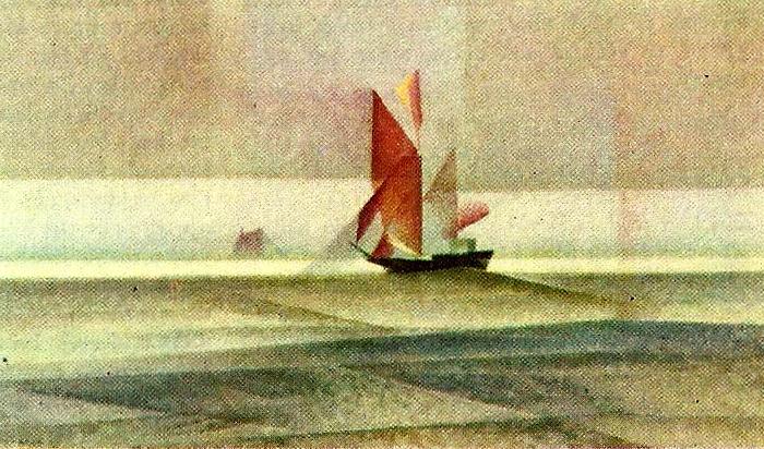 skonare till sjoss, lyonel feininger